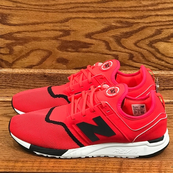 new balance 247 red black